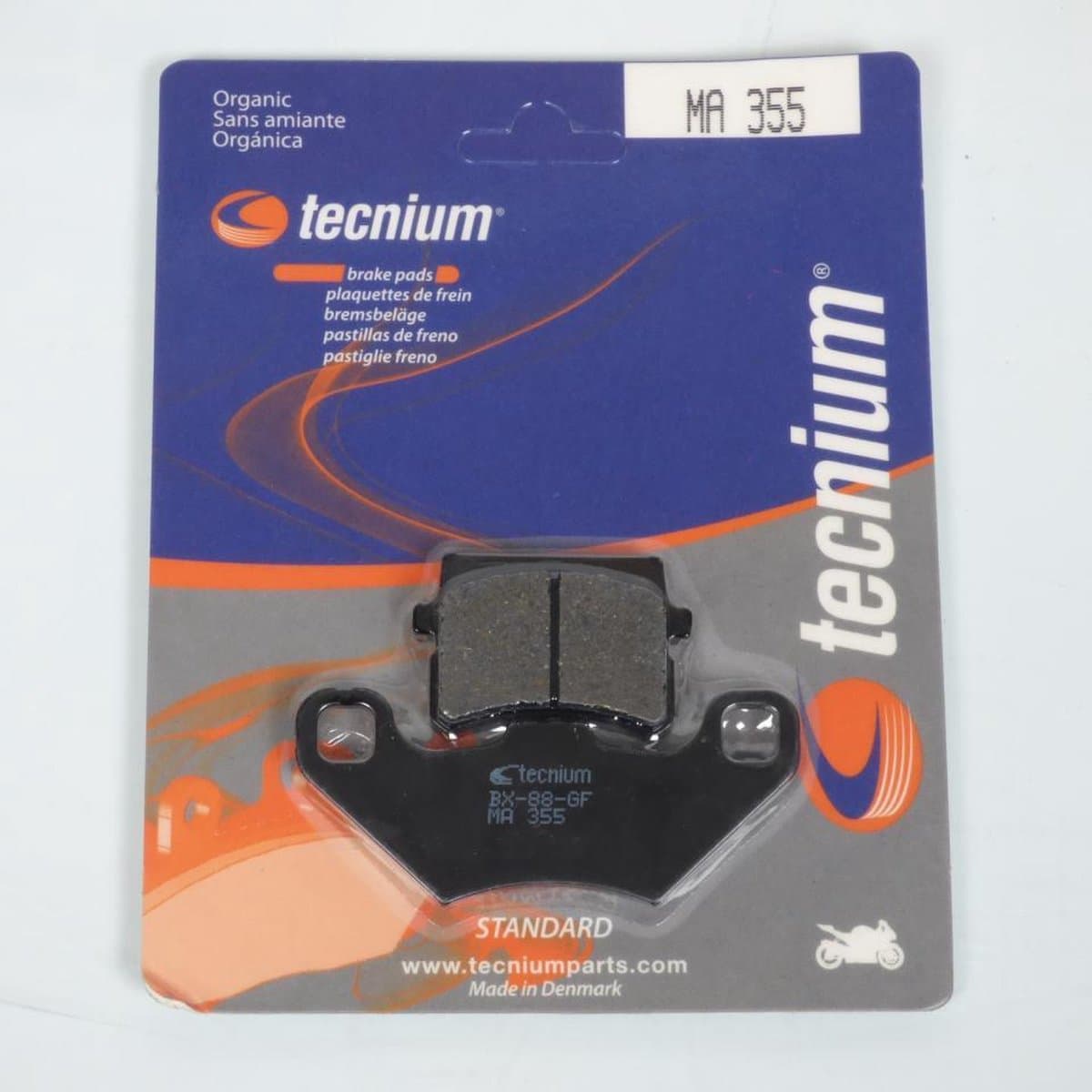 Plaquette de frein Tecnium pour Quad Adly 300 Interceptor 2008 AVG/AVD Neuf