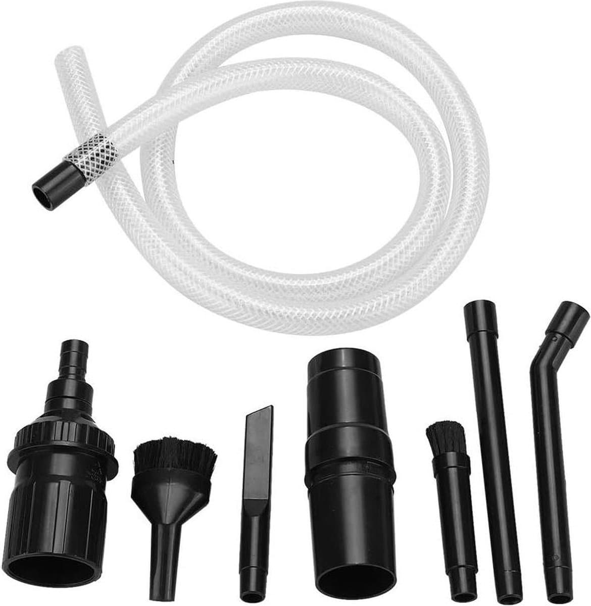 Mini Micro Attachment Tool Auto Voertuig Cleaning Kit - Universele Stofzuiger Bijlagen Set van 9 Stuks