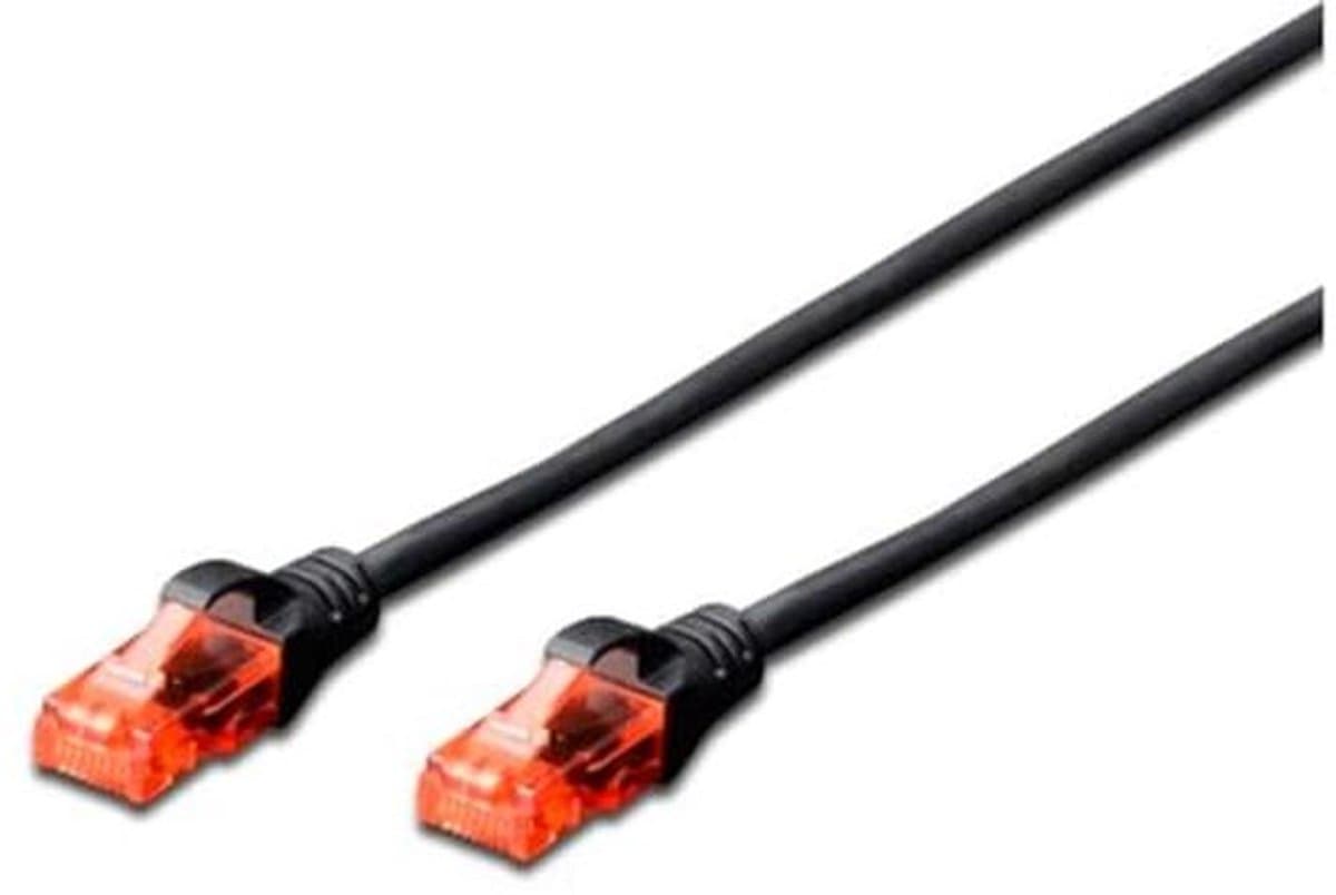 Ethernet Patch Kabel Cat 6 U/UTP - 5 m - Geschikt voor Gigabit en LAN Netwerken