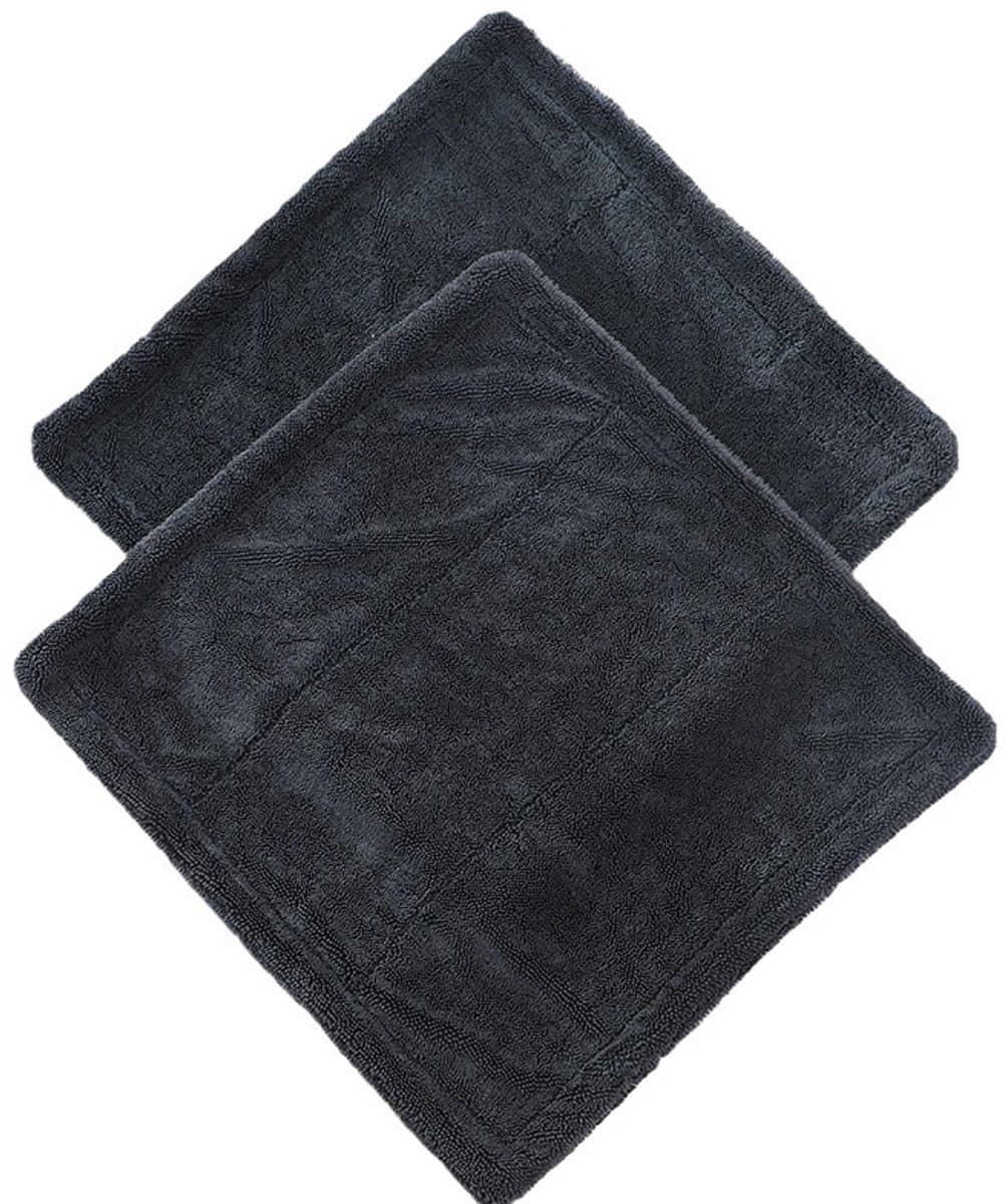 2 stuks - 40x40cm - Autowasdoek, absorberende reinigingsdoek, veelzijdige auto-reinigingsbenodigdheden voor stofverwijdering en polijsten, voor thuis en in de auto