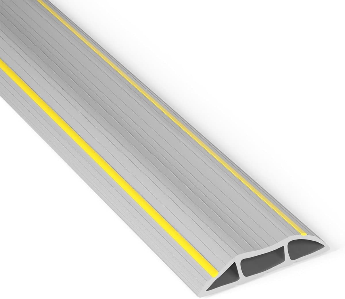 Thuys – Kabelmat – Kabelbrug – Kabelmantel – 2m – Kabelgoot Vloer – 200cm x 9cm x 1cm – Grijs