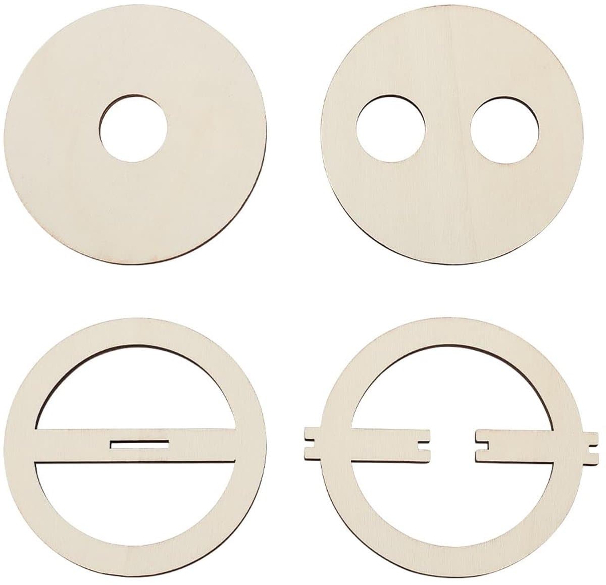 Dailygoods- Wick Stabilisatoren 16 Stuks - Houten Stabilisatoren - Kaarsen Maken - Wick Centering Tool Kit - Diverse Stijlen - Handig in Gebruik - Kaarsenmakerij