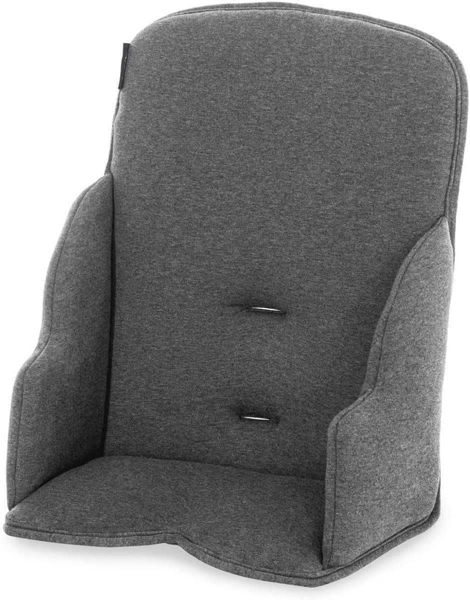 Stoelverkleiner Kinderstoel - Baby Inlegkussen - Comfortabel Zitten - Hoge Rugleuning - 15 x 30 x 36 cm - Donkergrijs