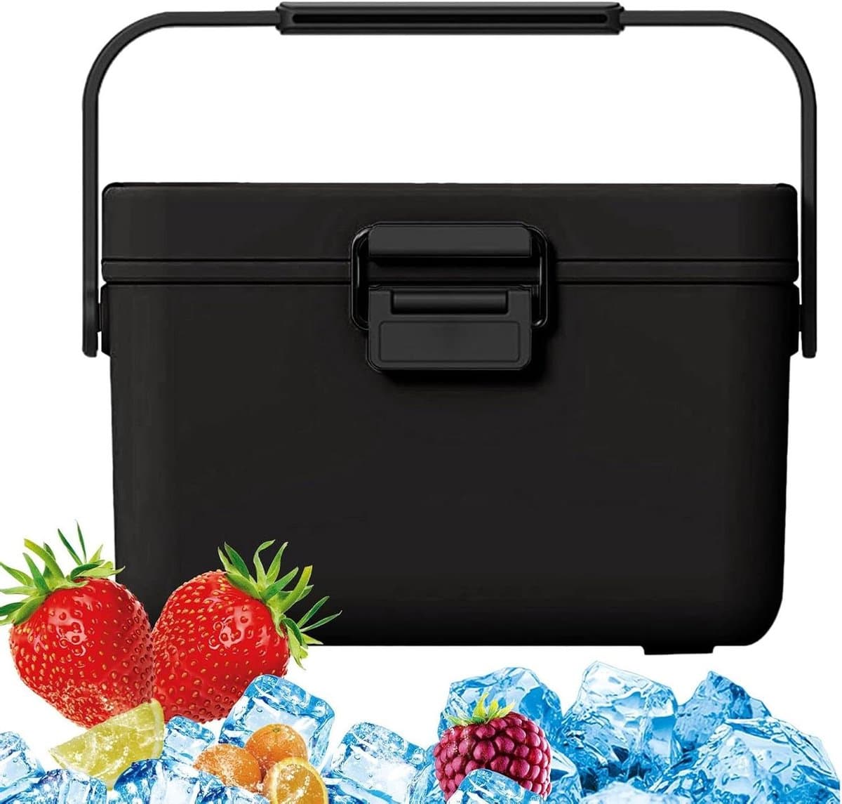 Draagbare Koelkast - Mini Koelkast Auto - Drankjes Koel Houden - Geavanceerde Isolatie - 3.8 Liter - Zwart