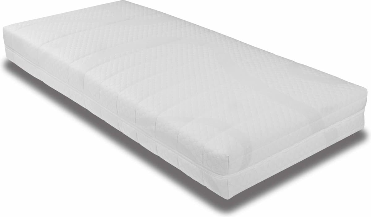 Koudschuim matras met rits tijk - 70x210 x19cm