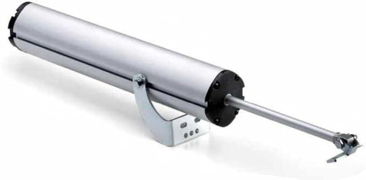 500N 400mm zilver geanodiseerd