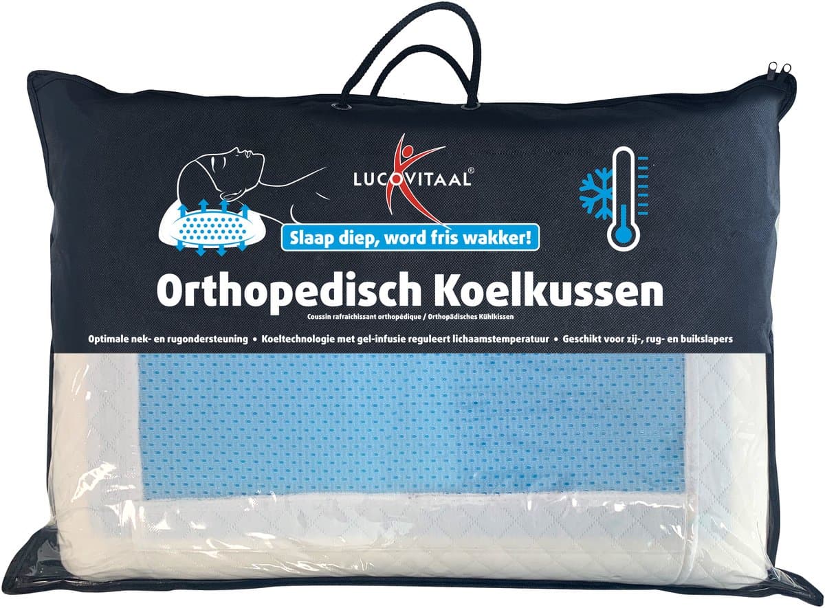 Lucovitaal orthopedische koelende kussen
