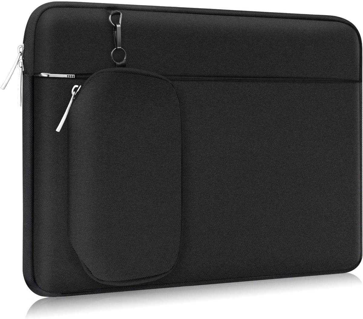 Stunq® 15,6-16 inch laptoptas, waterdichte beschermende notebooktas met verwijderbaar accessoirevak,
