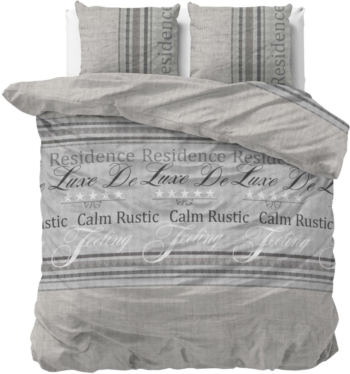 Sleeptime Recidence - Dekbedovertrekset - Tweepersoons - 200x200/220 + 2 kussenslopen 60x70 - Wit