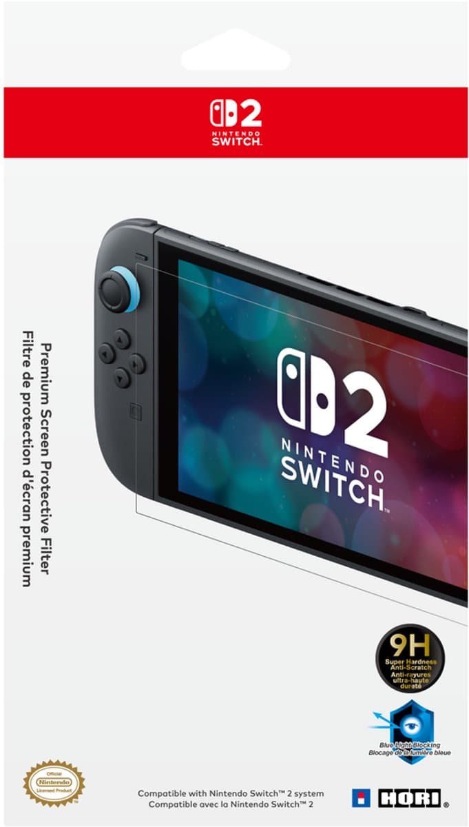 Hori Premium Switch 2 Schermbeschermer Transparant