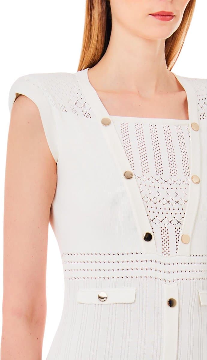 Liu Jo Dames Jurk Wit MA4056-MS52N/10701