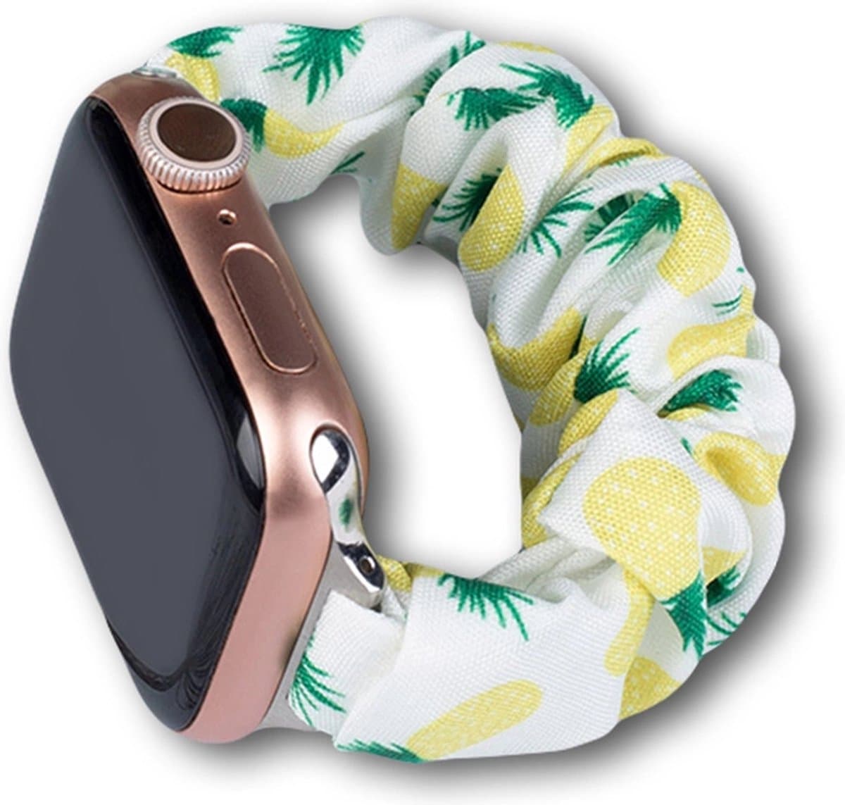 Stoffen - band - voor horloge - 7 / 6 / 5 / 4 / 3 / 2 / SE - (41 / 40 / 38 - mm) - riem - armband - elastische - band - armband - ananas