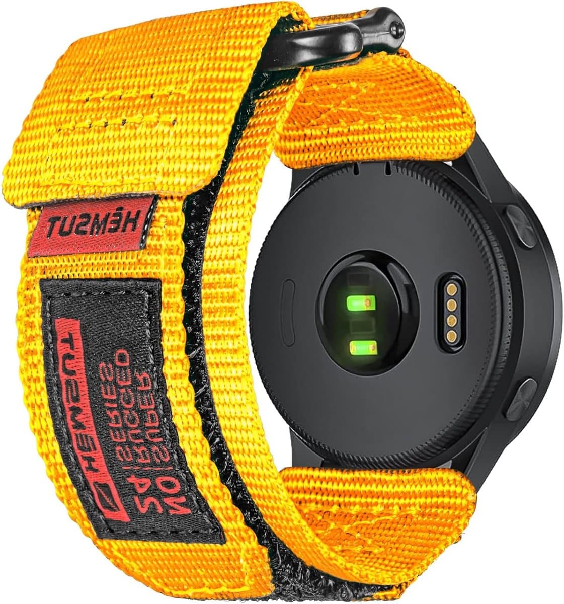 Robuuste Nylon Sportband voor Amazfit Smartwatches met Klittenband en Woven Loop Design, Geschikt voor GTR 2e, GTR 2, GTR 3 Pro, GTR 3 en GTR 4