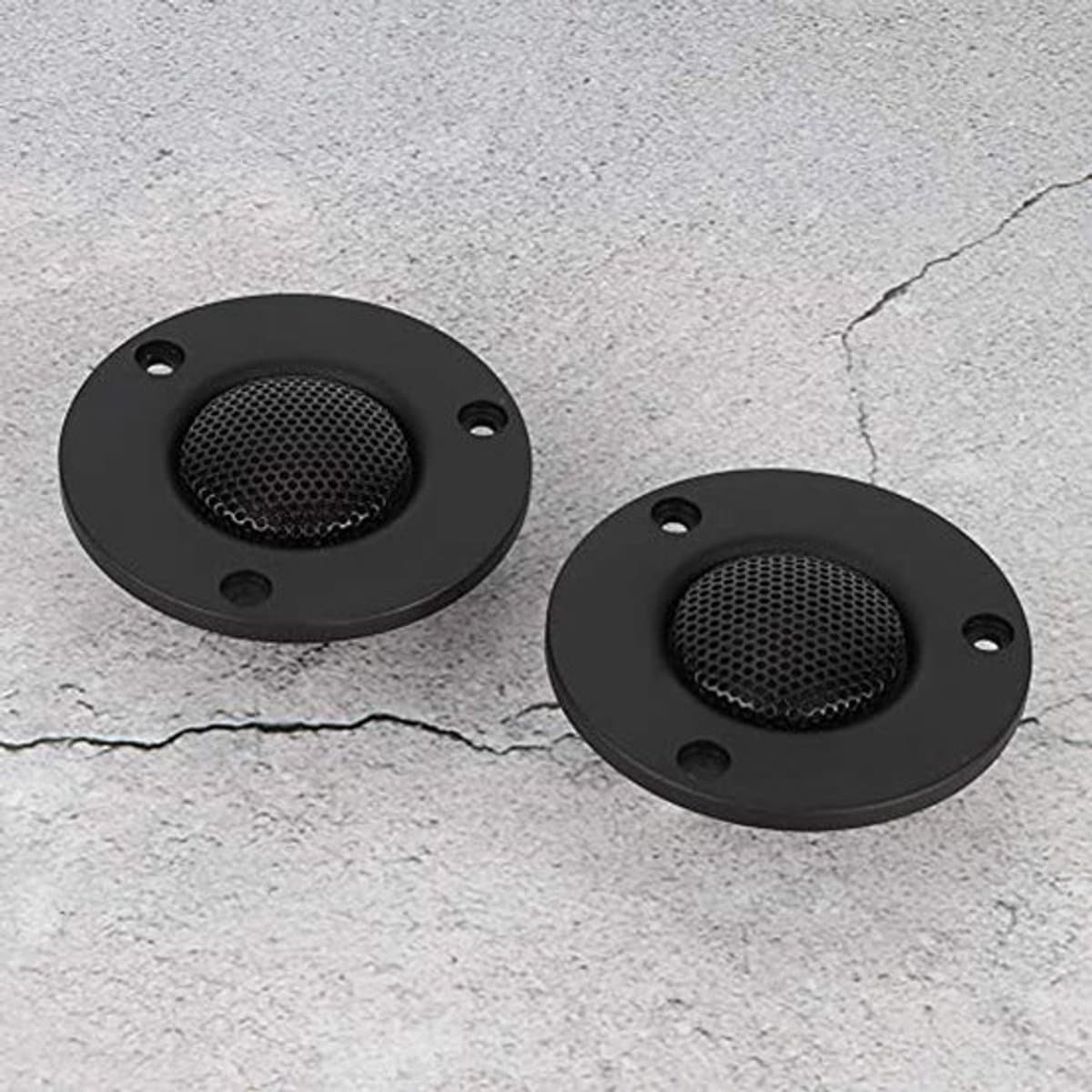 Kimiss Dome Tweeter Luidspreker, 2 Stuks 25W B7 Pure Silk Film Magneet Dome Tweeter Treble Luidspreker Luidspreker Diafragma