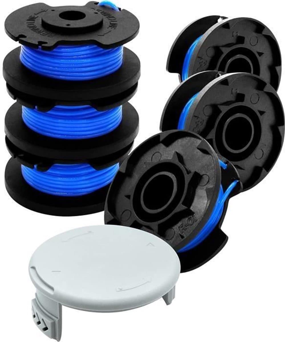 Geschikt voor Ryobi One+ grasmaaierspoelen - 6 spoelen - 3,35 meter - 1,65 mm