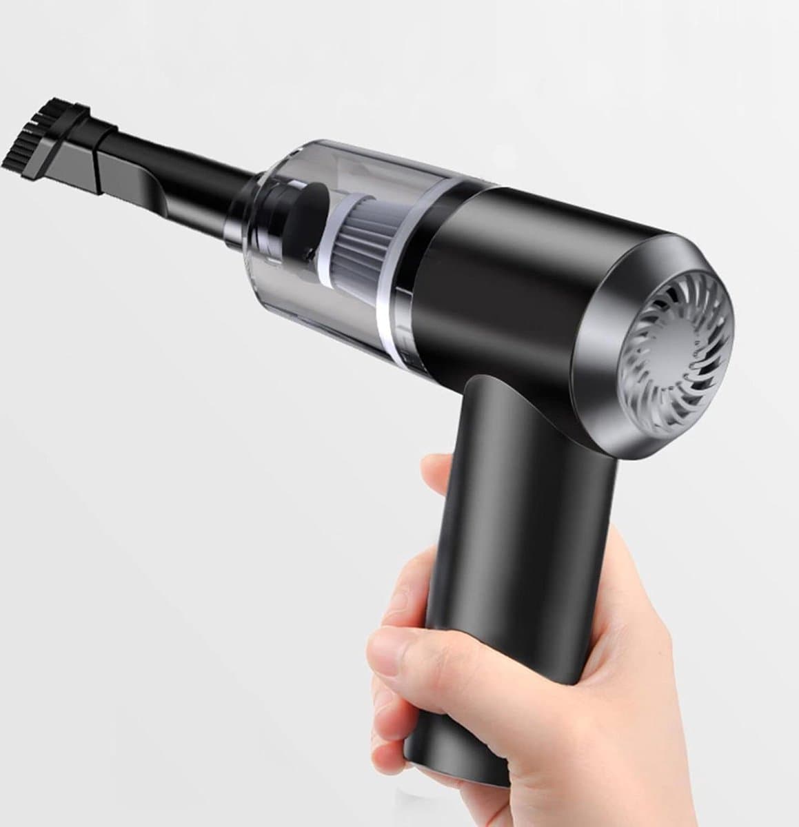 Snoerloze Handstofzuiger 120W 5500Pa Sterke Zuigkracht - Voor in de Auto - Nat en Droog Dual Use .