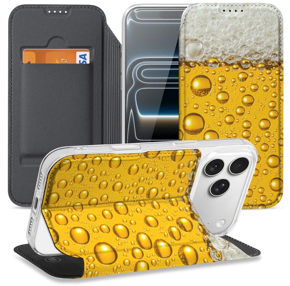 Apple iPhone 17 Pro Book Cover Bier