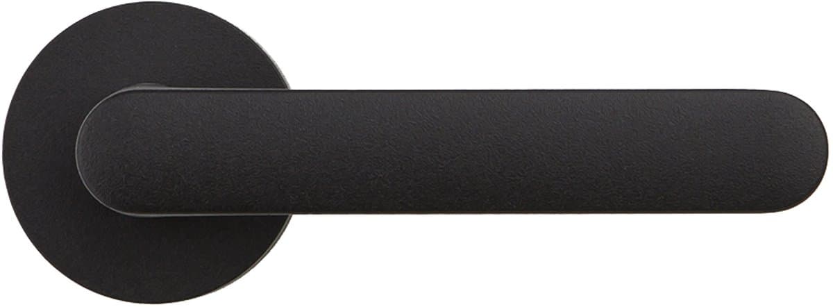 Deurkruk One - Colombo Design Mood Collection - Zwart - rond rozet - set