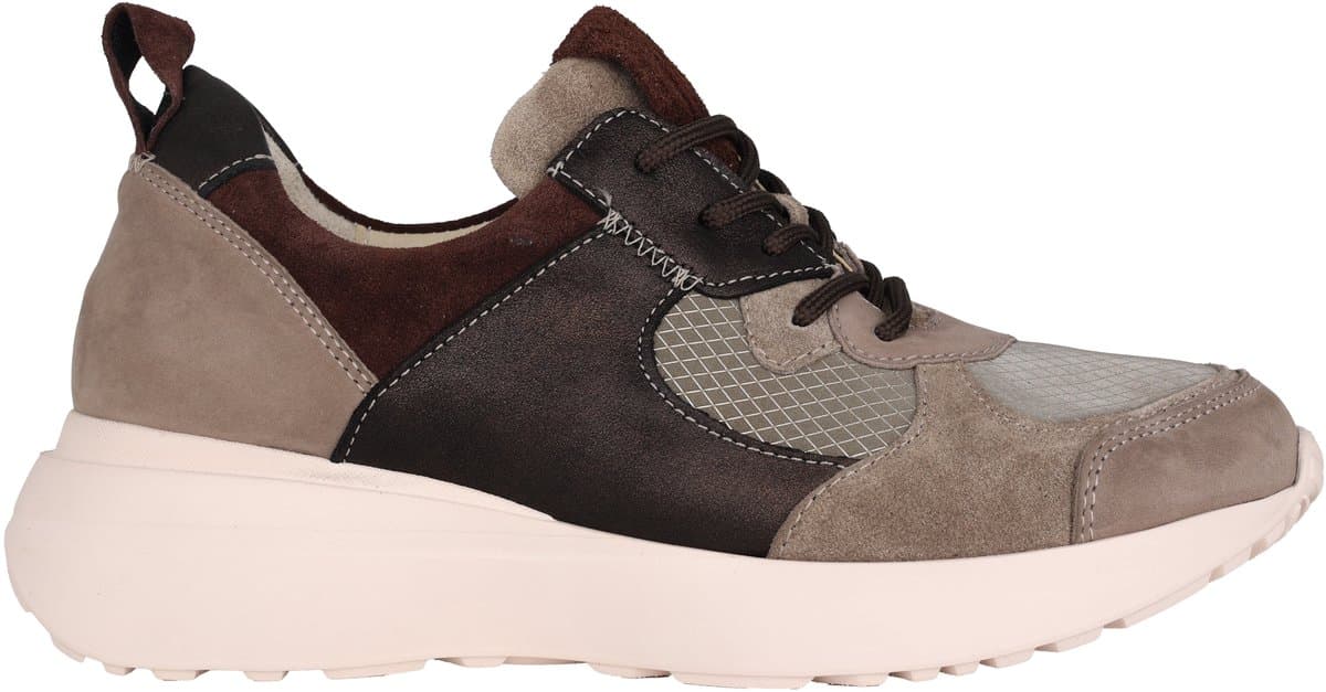 Waldläufer G-Jessy - dames sneaker - Bruin - maat 43 (EU) 9 (UK)