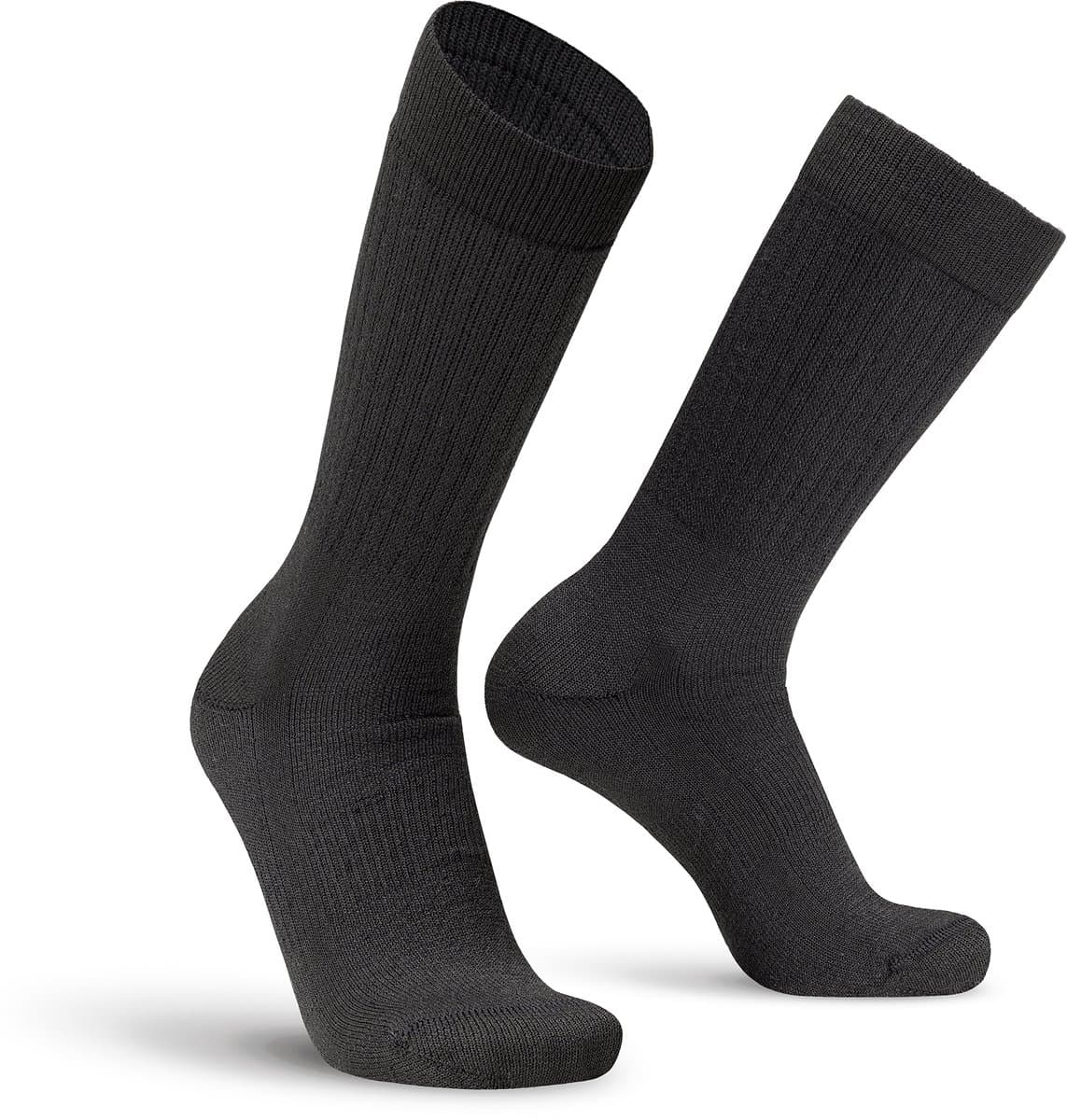 Worik - 2-Pack - Warme Halvehoge - Smart Flow - Heren / Dames - zwart - 38-40 - WALH