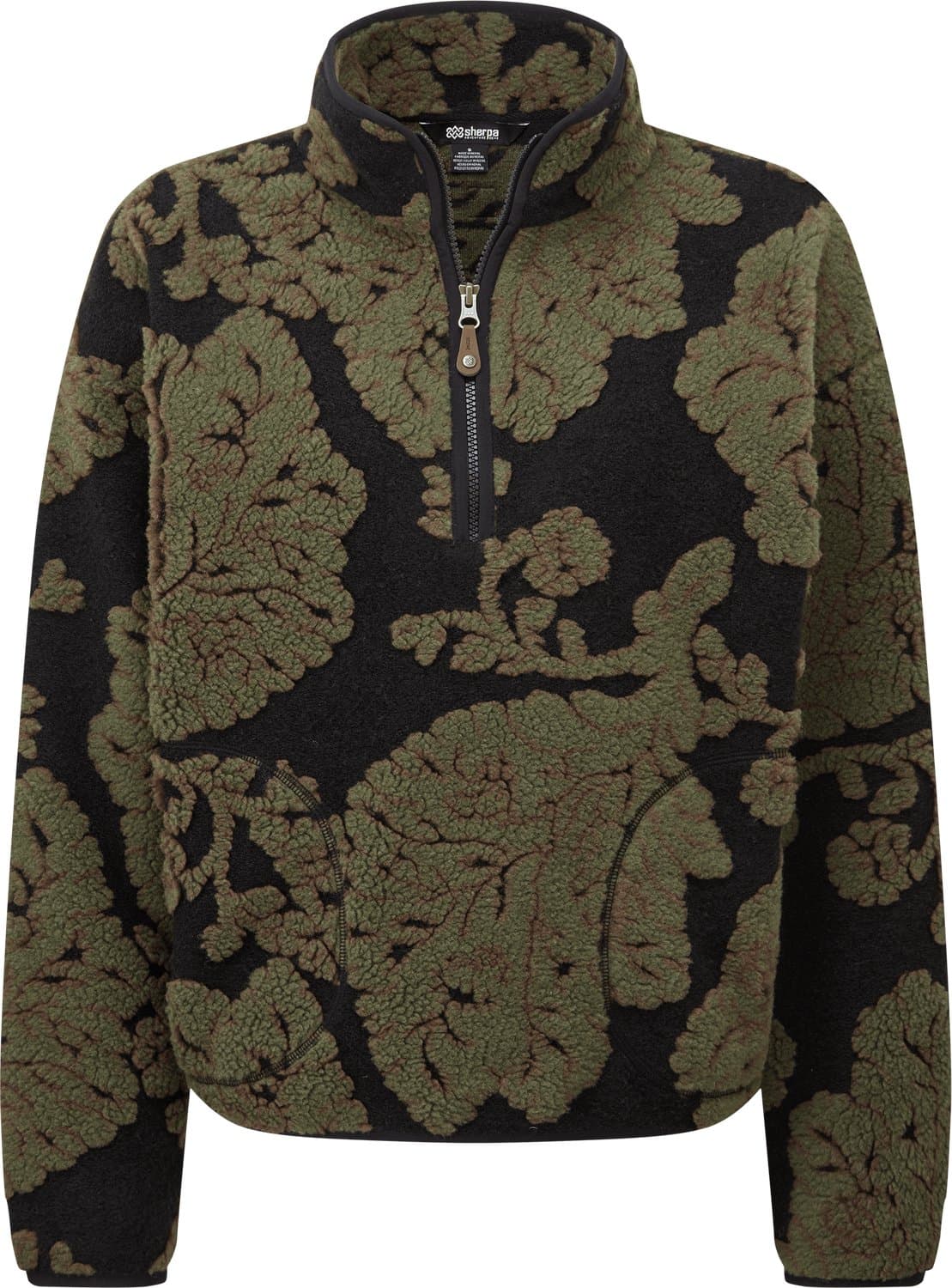 Sherpa Adventure Gear Tara Kwart Rits Fleece - Evergreen