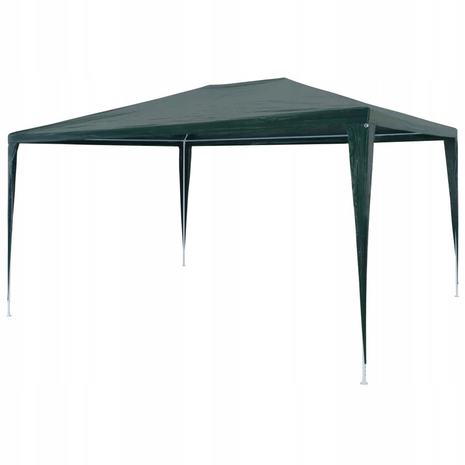 Groene Partytent Tuin 3x4x2.55m PE, Stalen Frame