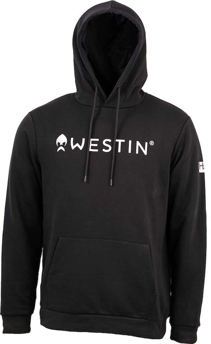 Westin Hoodie outdoortrui Hyper Realistic Ink Black Large