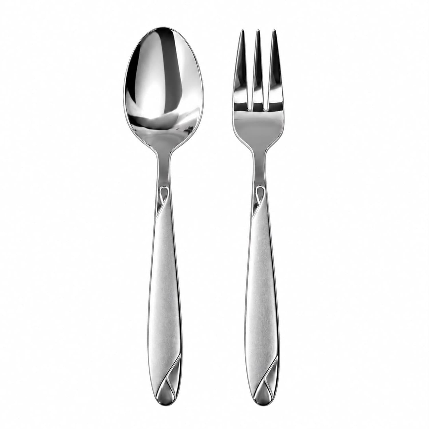 Kochmann Bestekset 12-Delig – 6 Koffielepels & 6 Dessertvorkjes – RVS 18/0 – Mat & Hoogglans Design – Zilverkleurig Dessertbestek voor 6 Personen – Luxe Tafelbestek voor Koffie, Gebak, Taart & Desserts – Elegant Serviesbestek – Voor Dagelijks Gebruik