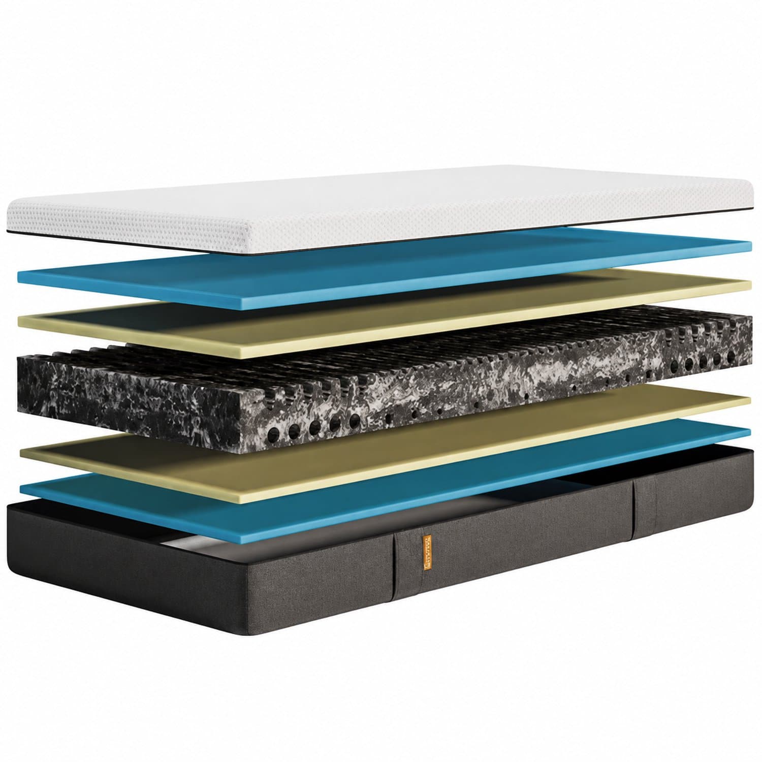 Emma Flip - Matras - 90 x 210 cm - 25 cm hoog - Twee hardheden - Medium en Hard