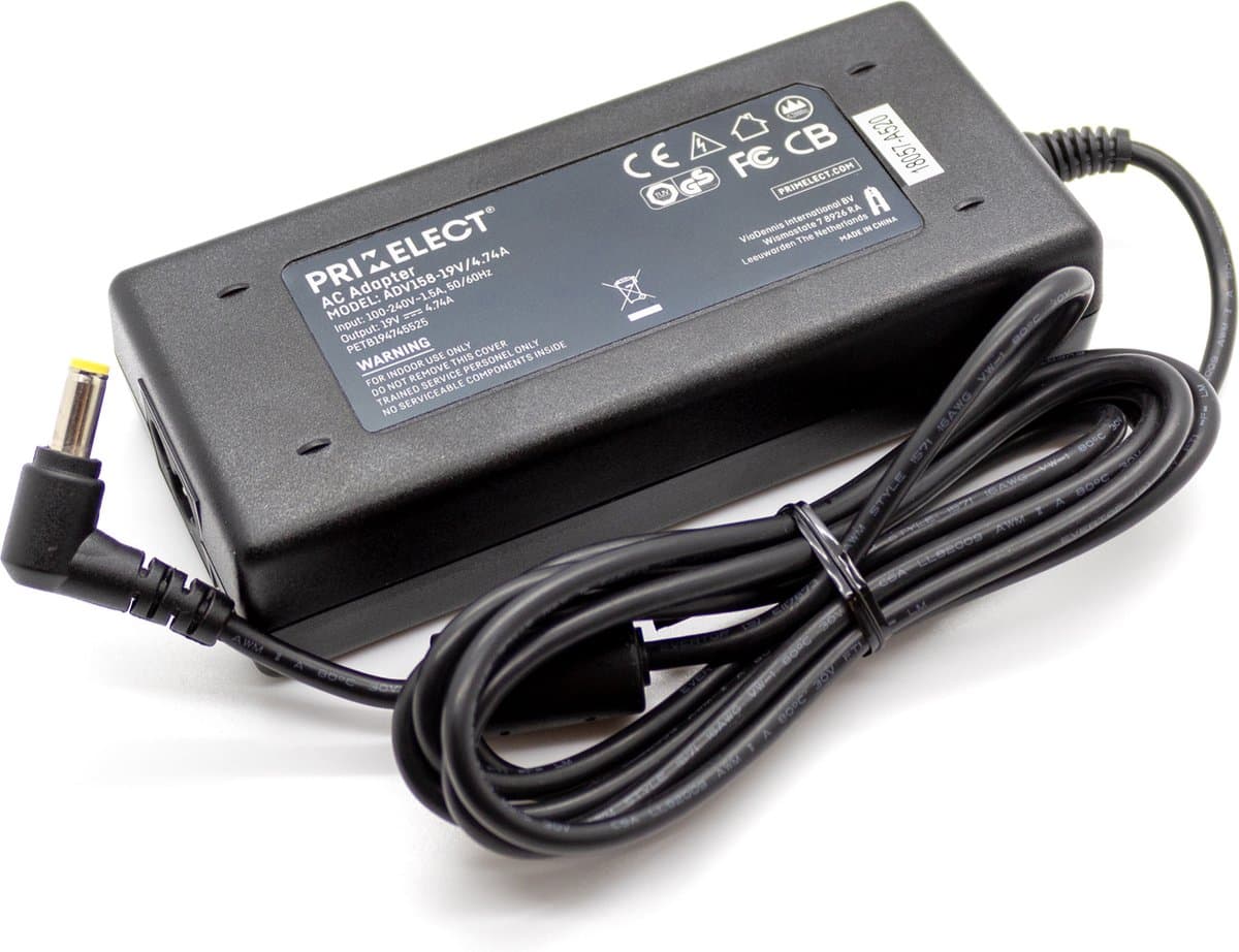 Laptop oplader 90W geschikt voor Asus A53S