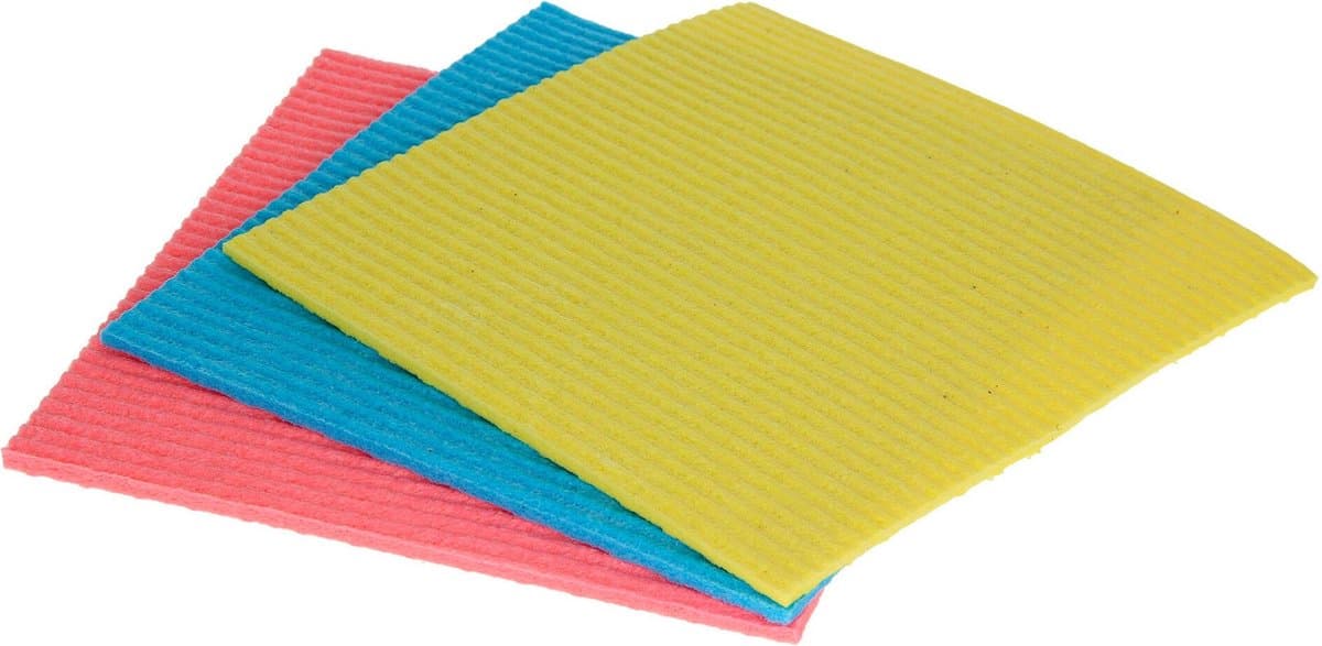 Vochtige Schoonmaakdoeken - Set van 3 (18 x 20 cm)