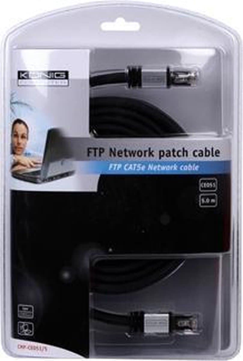 Konig Cat5e Patchkabel - 5 meter