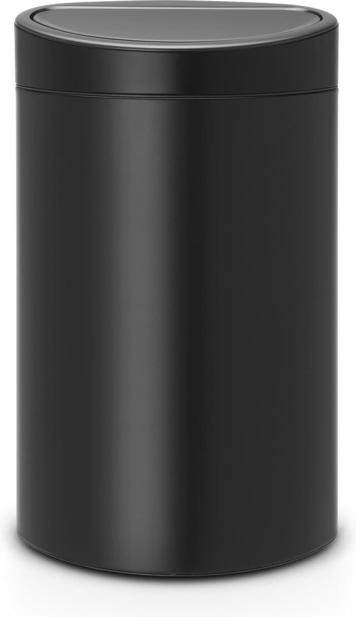Brabantia Touch Bin 40 Liter Matt Black