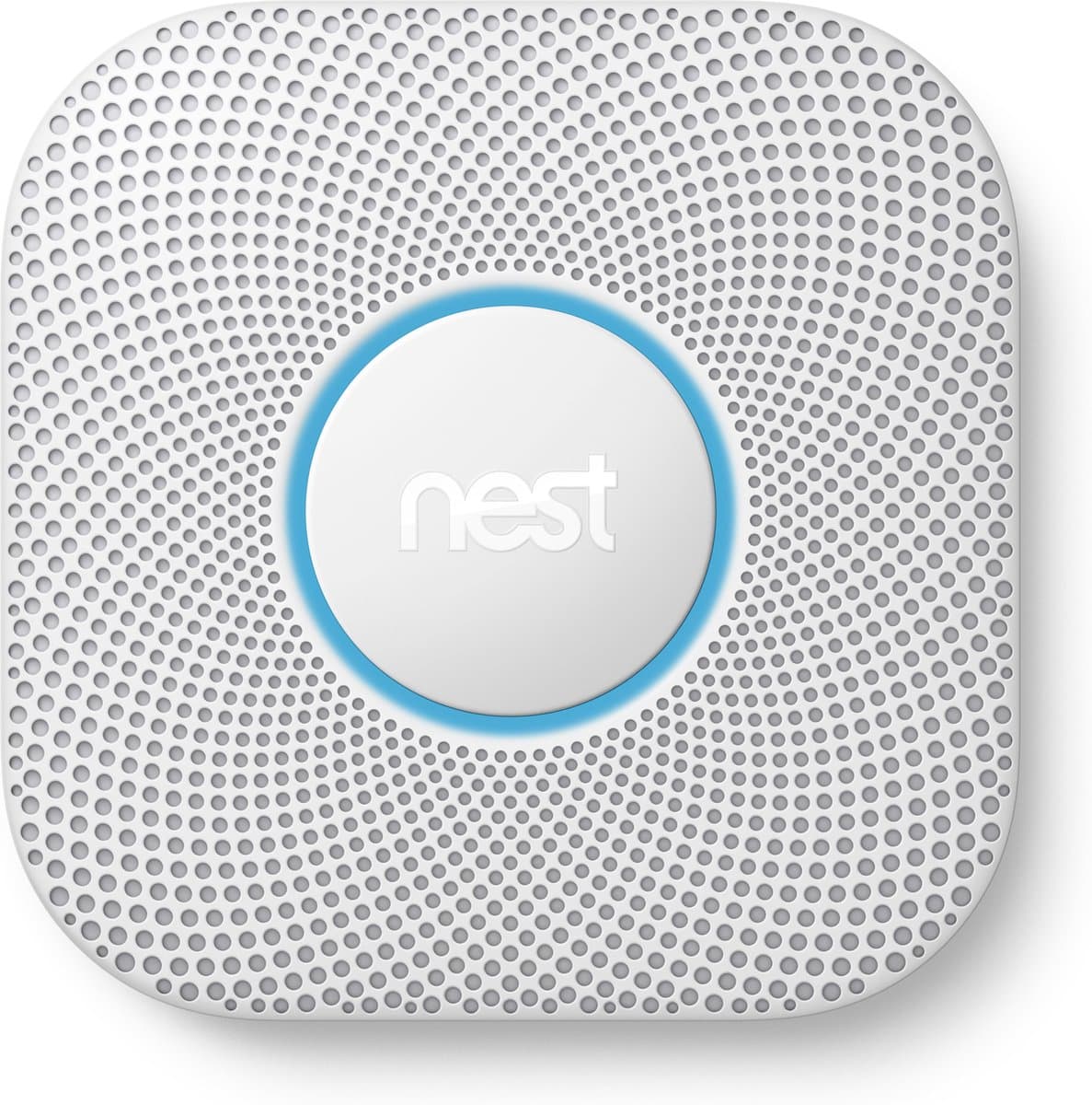 Google Nest Protect - Slimme rook- en koolmonoxidemelder - Met batterij