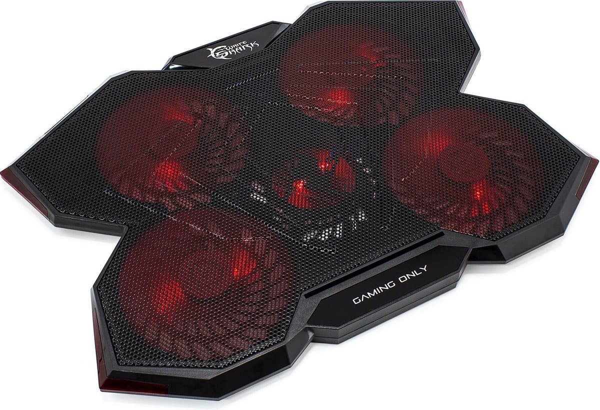 White Shark - ICE-WIZARD - Gaming Laptop Cooler - LED - Tot 17.3 inch