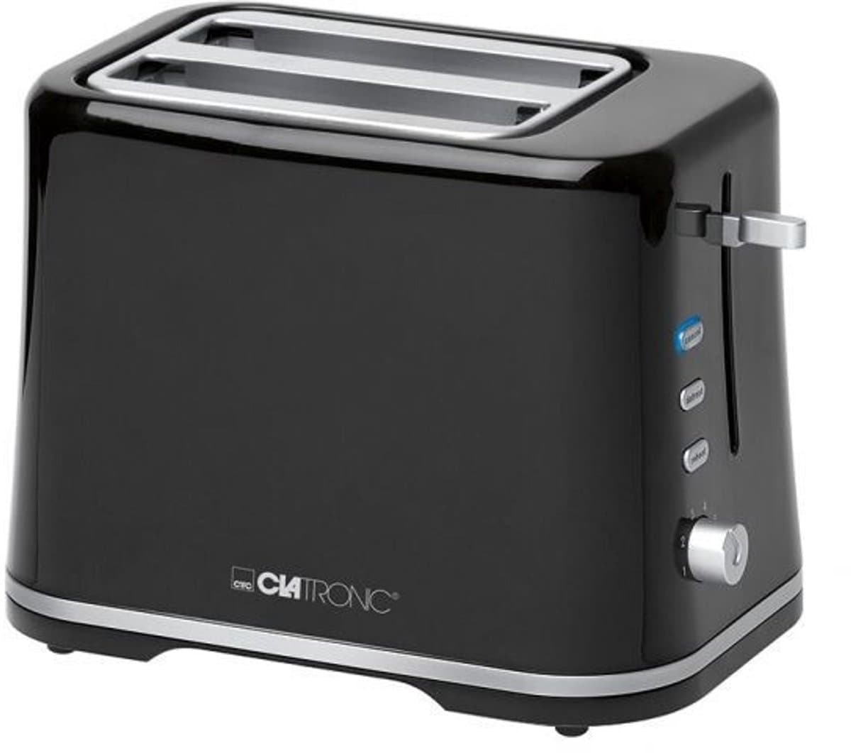 Clatronic TA 3554 - Broodrooster - Toaster - Zwart