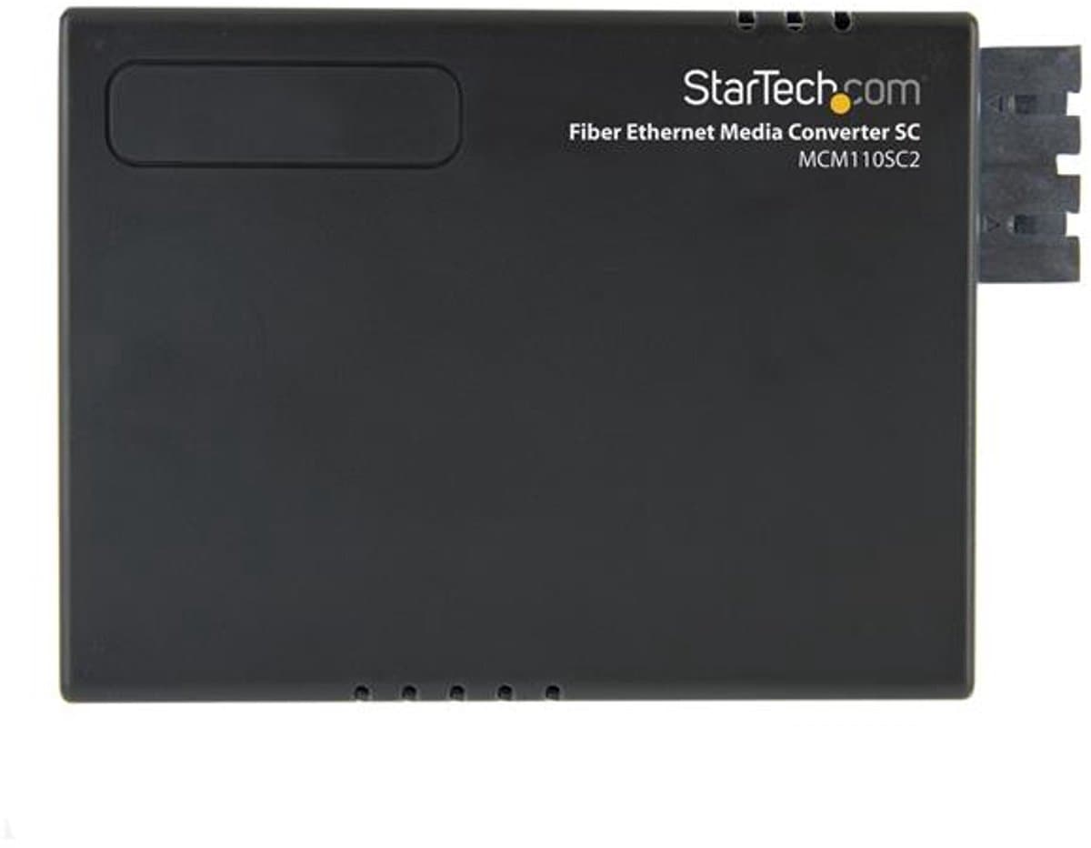 StarTech.com 10/100 multi-mode Glasvezel Ethernet Converter SC 2 km