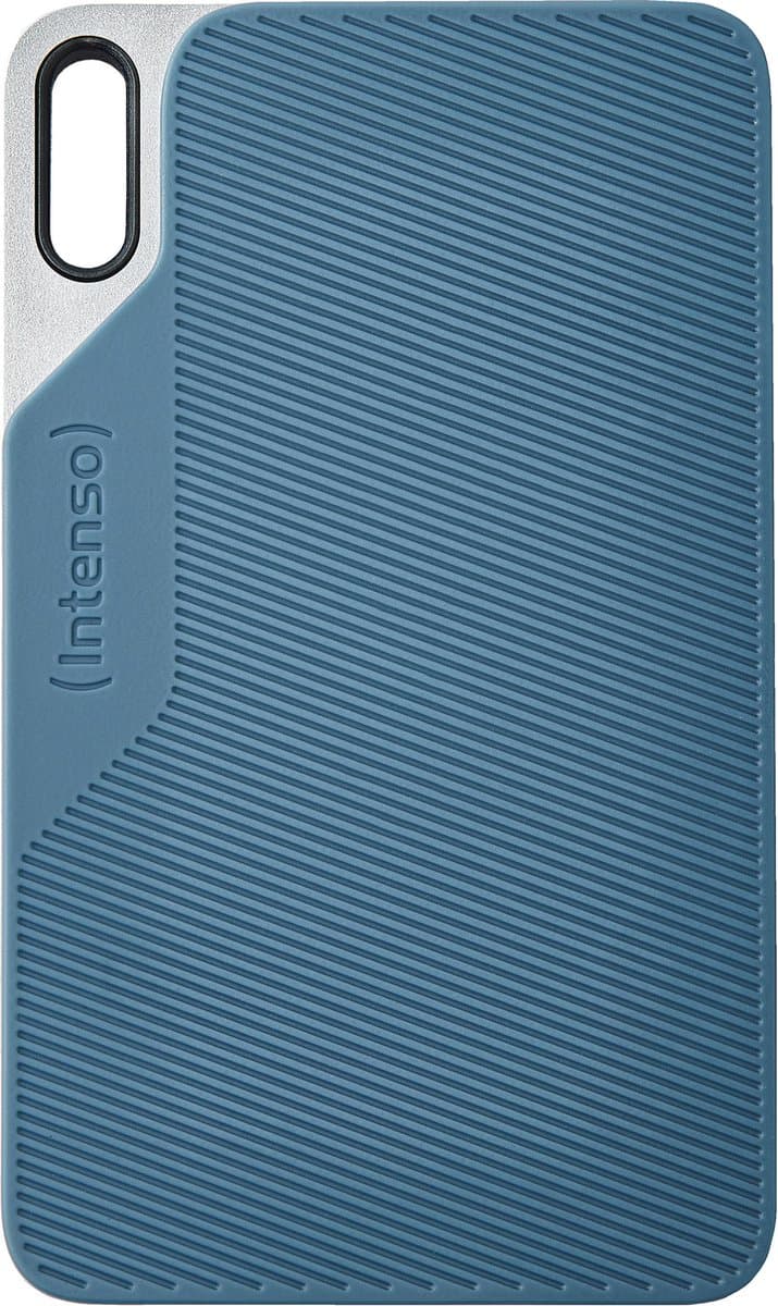 (Intenso) Rugged portable SSD TX100 2TB - USB 3.2 5 Gbit/s - schokbestendig - grijs/blauw (3826470)