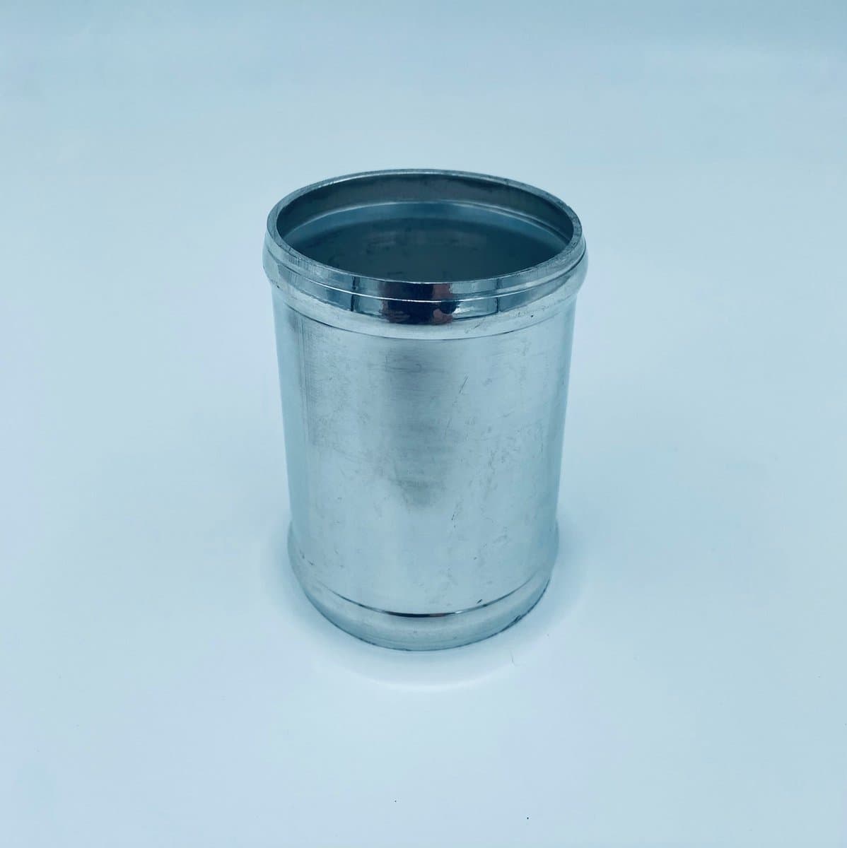 25 mm aluminium koppelstuk met 75 mm lengte