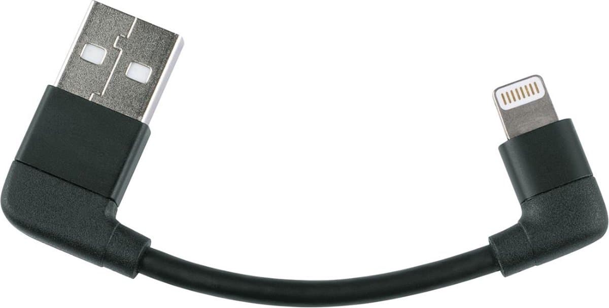 Sks Oplaadkabel Apple Lightning-kabel 2,4a 10 Cm Zwart