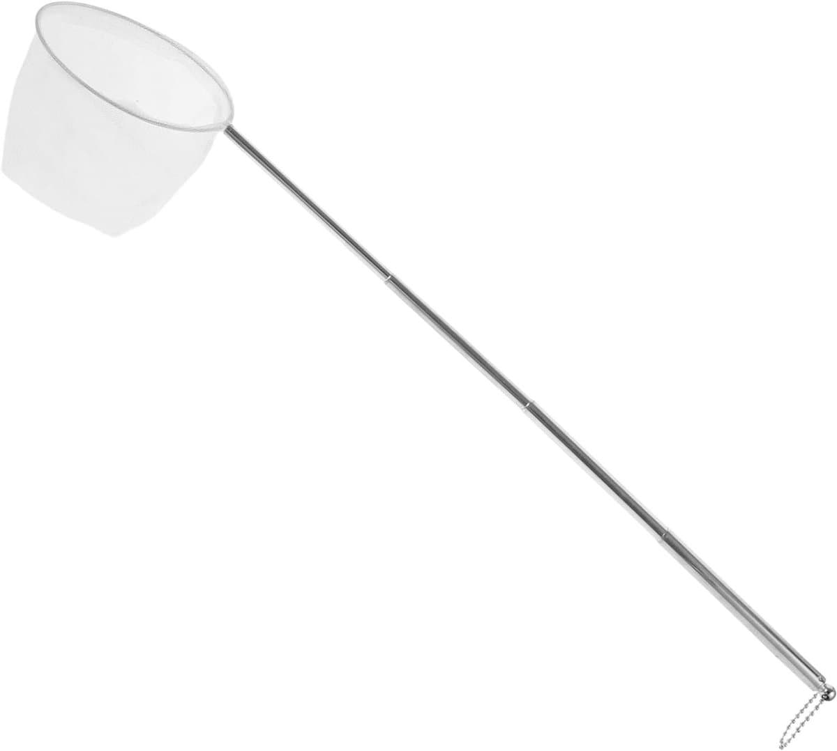 Aquarium Vissennet - Schepnet - Aquarium Onderhoud - Uitschuifbare Steel - 47 cm - Wit