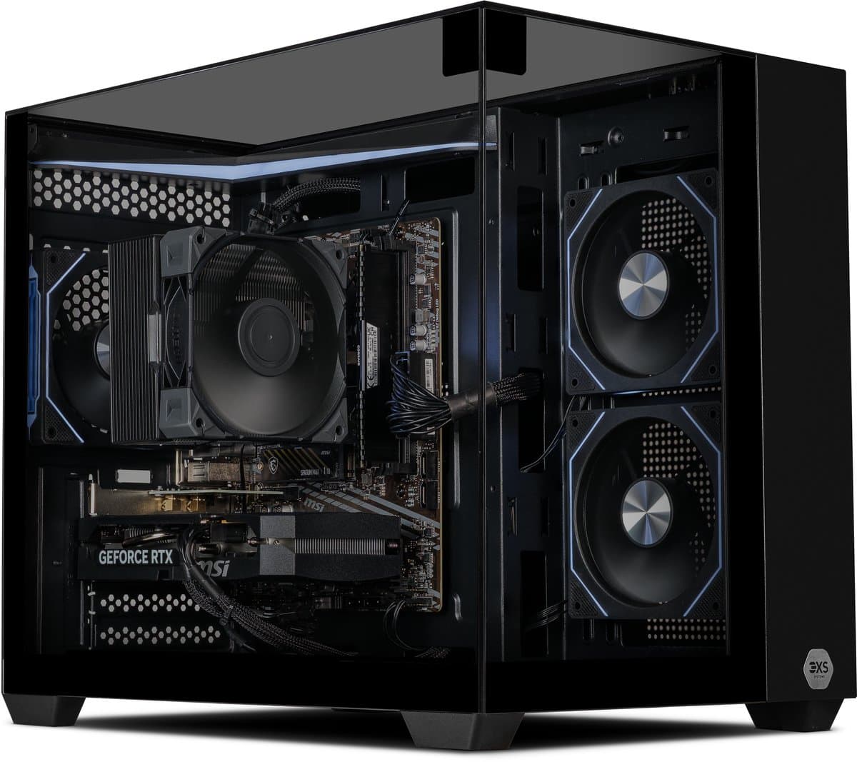 Scan 3XS Systems Vista – RTX 5070 12GB – Ryzen 7 5700X – Corsair DDR4 32GB – 1000GB SSD – 650w PSU - 1440p Ultra Gaming