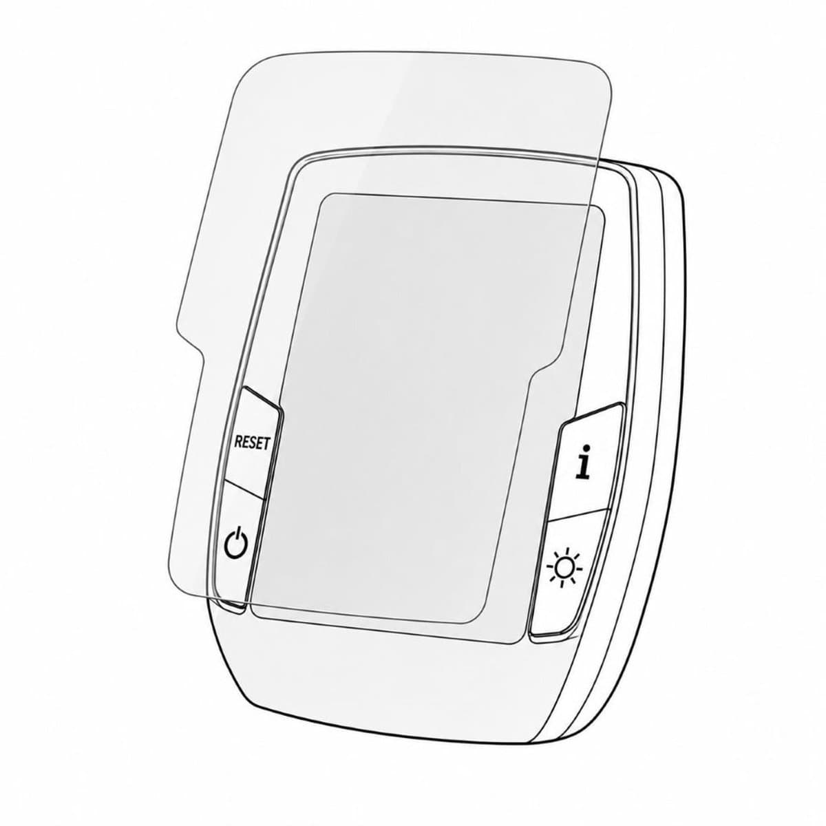 Premium Screenprotector voor Bosch Intuvia – Zelfherstellend – Inclusief Aanbrengset – Chaperon