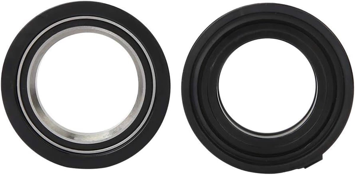 Balhoofdlagerset Fiets - Headset Lager Set - Fietsen Stabiliteit Verbeteren - Aluminiumlegering Constructie - 28.6mm 44mm - Zwart