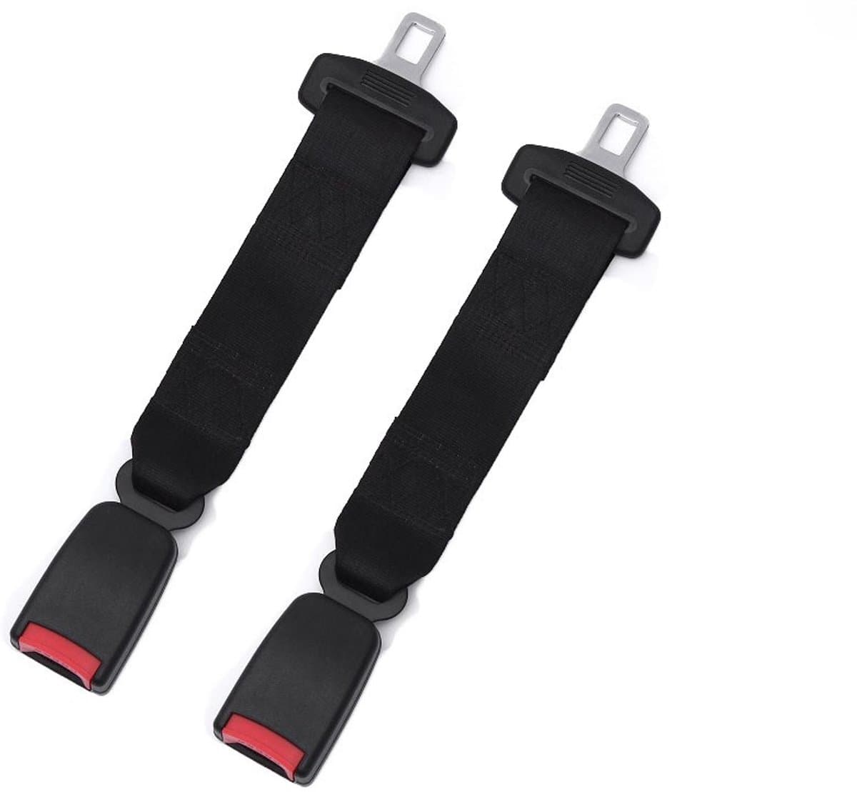2 stuks -gordelverlenger -gordel verlengers - gordel verlengen - veiligheidsgordel -gordelverlenger auto-veiligheidsharnas - verlengstuk gordel auto - veiligheidsgordel verlenger auto - autogordel -autogordelverlenger- 36cm