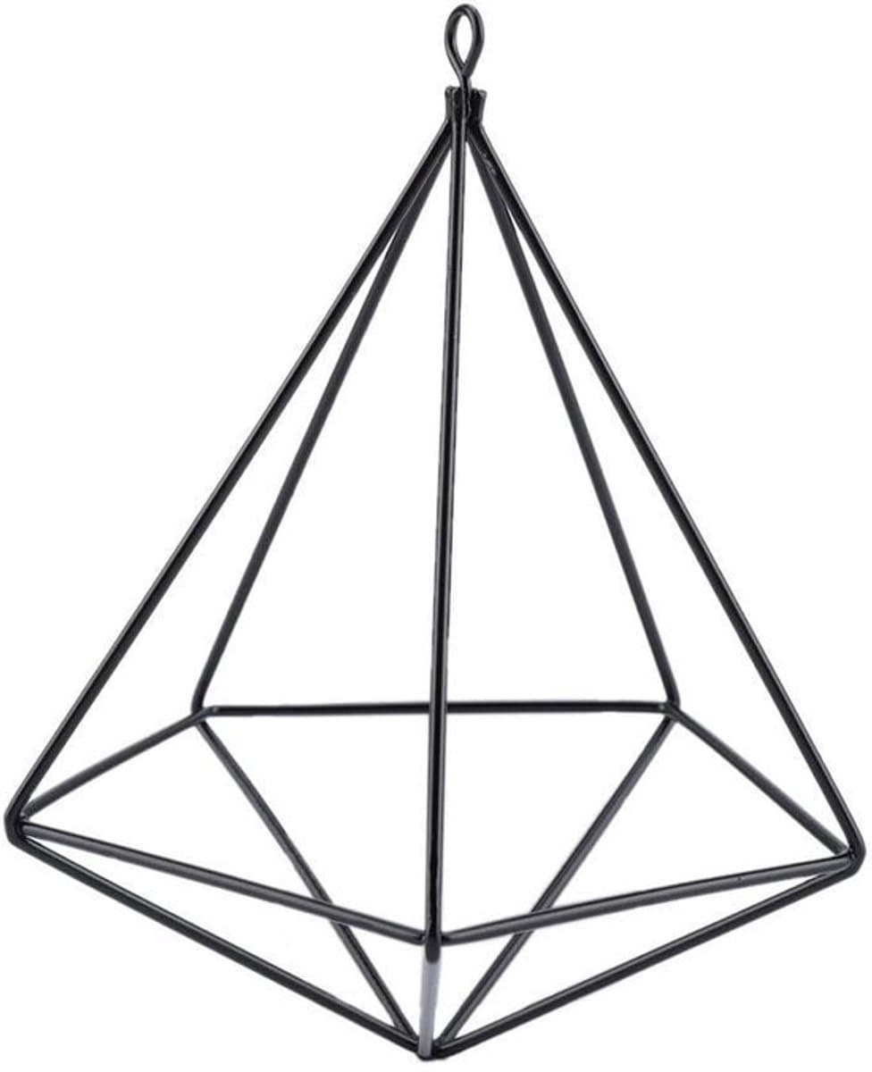 Plantenpot geometrisch ontwerp voor shopcentral