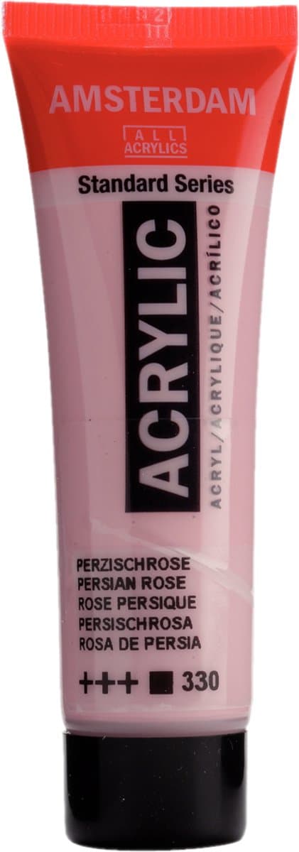 Verf - Acryl - 330 - Perzisch roze - Amsterdam - 20ml