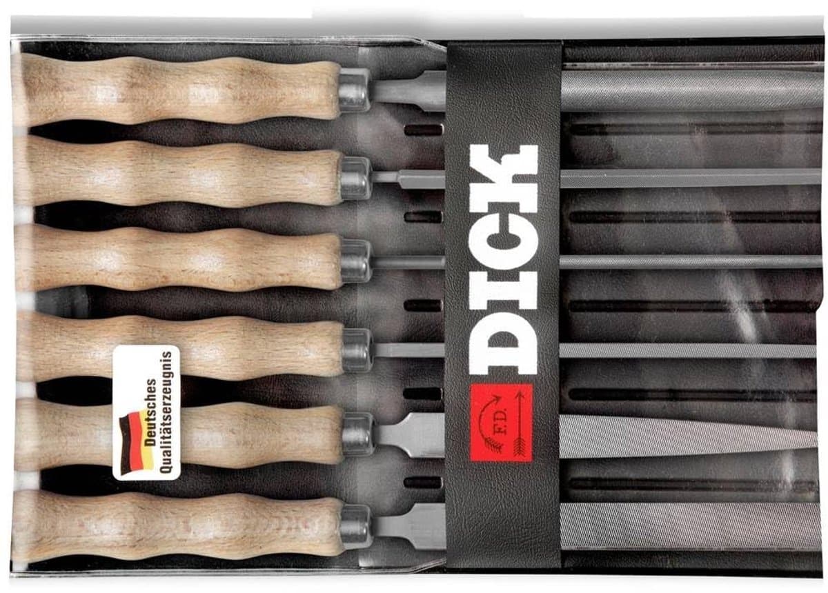 Elzusha - Set van 6 Sleutelmessen met Houten Handvat