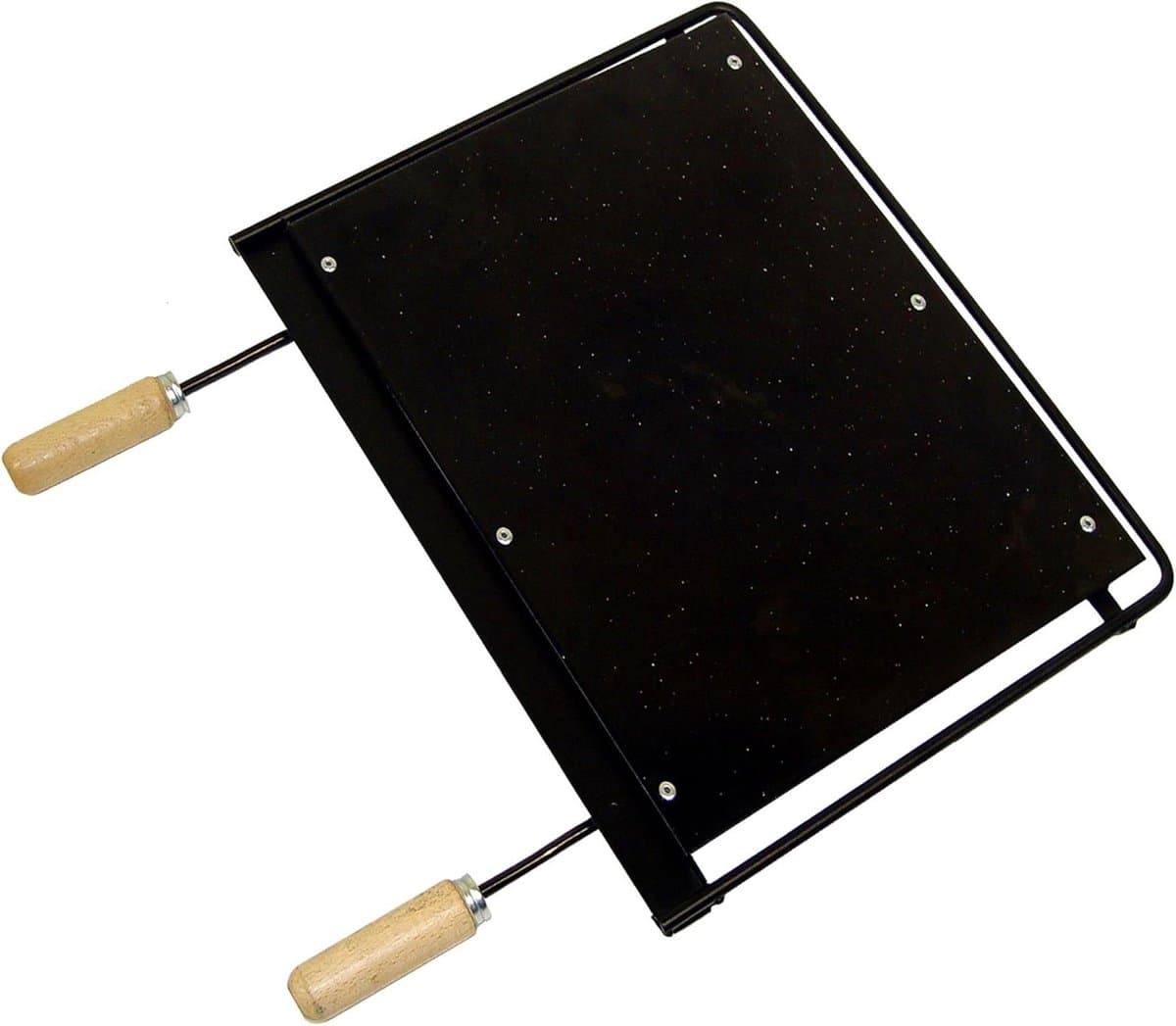 Grillplaat - Bakplaat - Barbecue Koken - Geëmailleerd Oppervlak - 66 x 41 cm - Zwart