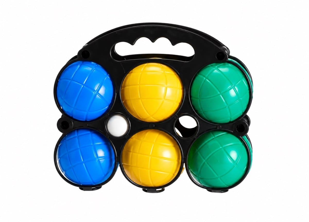 Boules-set met 6 ballen